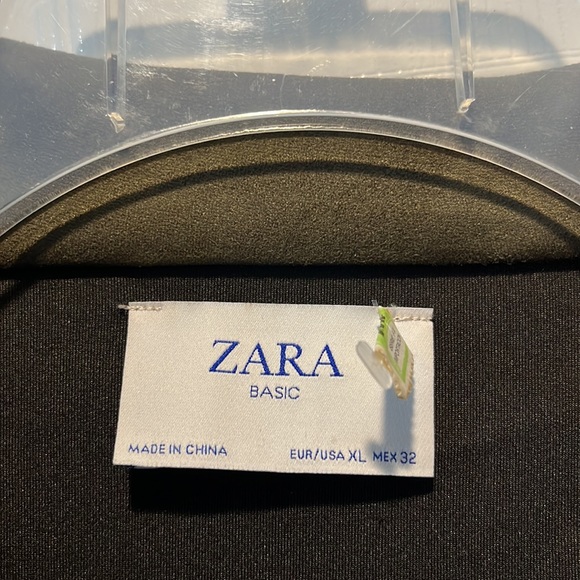 Zara long jacket olive green XL - Picture 3 of 5